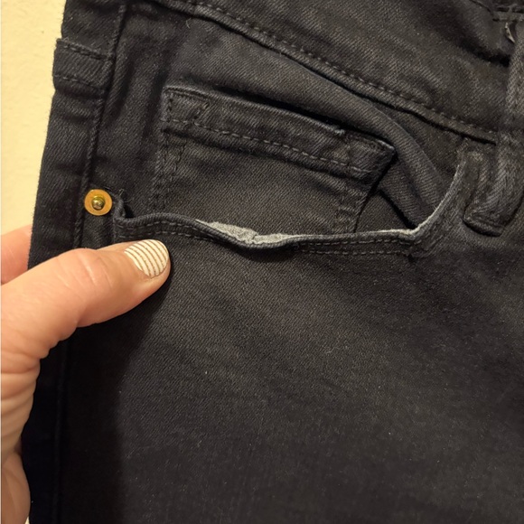 Frame‎ Women's Black de Skinny Jeanne sz 27 inseam 29” ankle - Picture 9 of 9